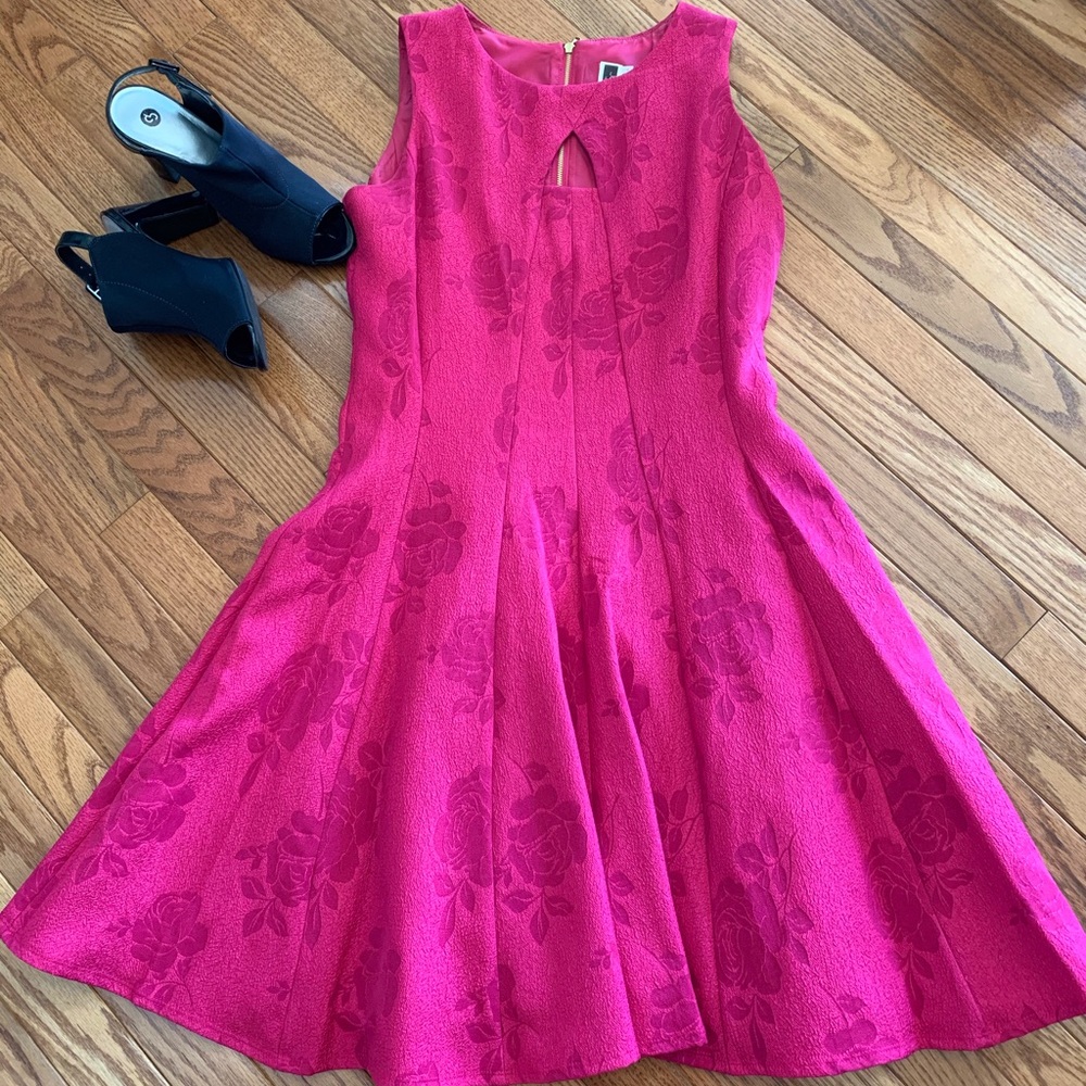 Julian Taylor Fuchsia Dress